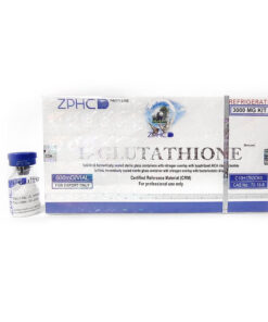 L-Glutathione ZPHC – 3000 mg Kit (5×600 mg Vials + Diluent)